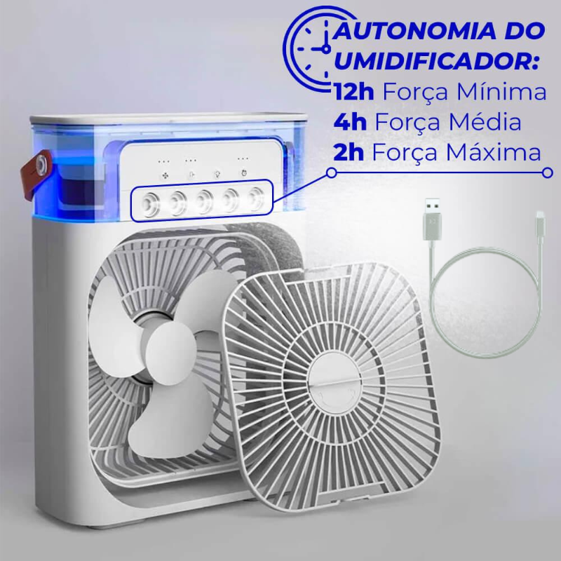 Umidificador Multifuncional 3 em 1!